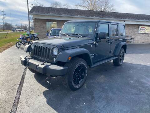 2017 Jeep Wrangler Unlimited for sale at CarSmart Auto Group in Orleans IN