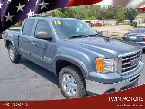 2013 GMC Sierra 1500 for sale at TWIN MOTORS in Madison OH