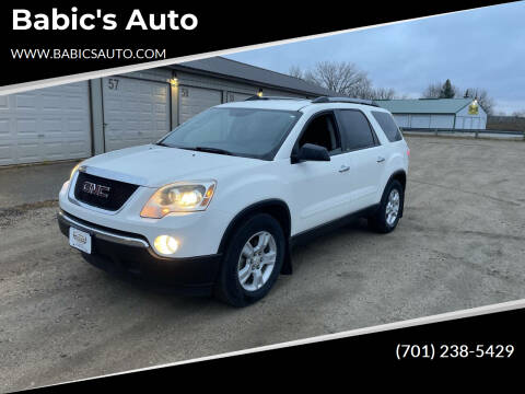2012 GMC Acadia SLE