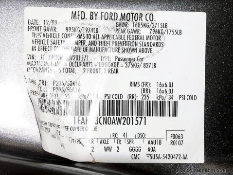 2010 Ford Focus SE