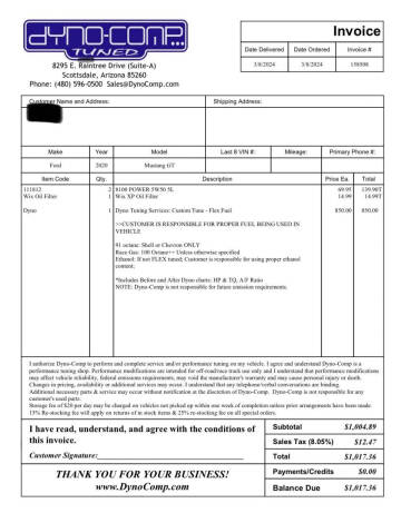 2020 Ford Mustang