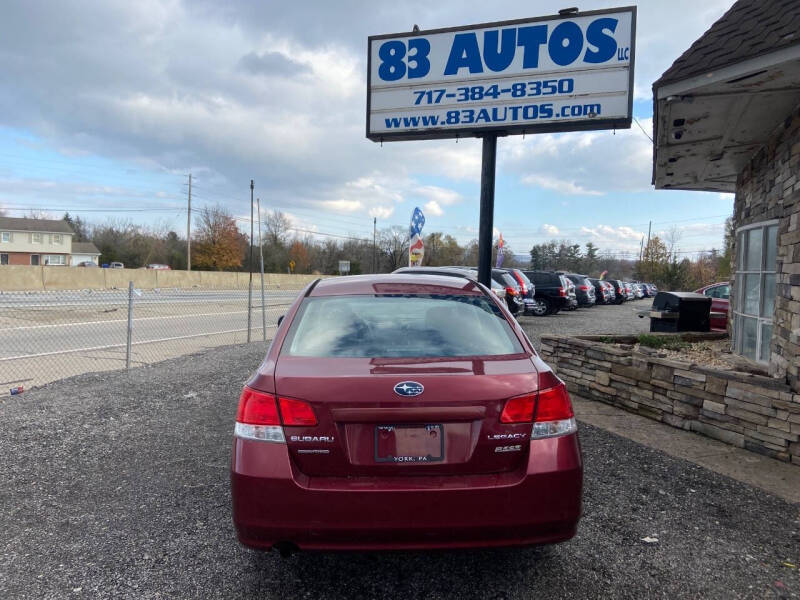 2012 Subaru Legacy 2.5i