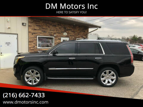 2015 Cadillac Escalade for sale at DM Motors Inc in Maple Heights OH