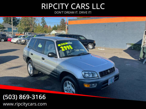 1998 Toyota RAV4 for sale at RIPCITY CARS LLC in Portland OR