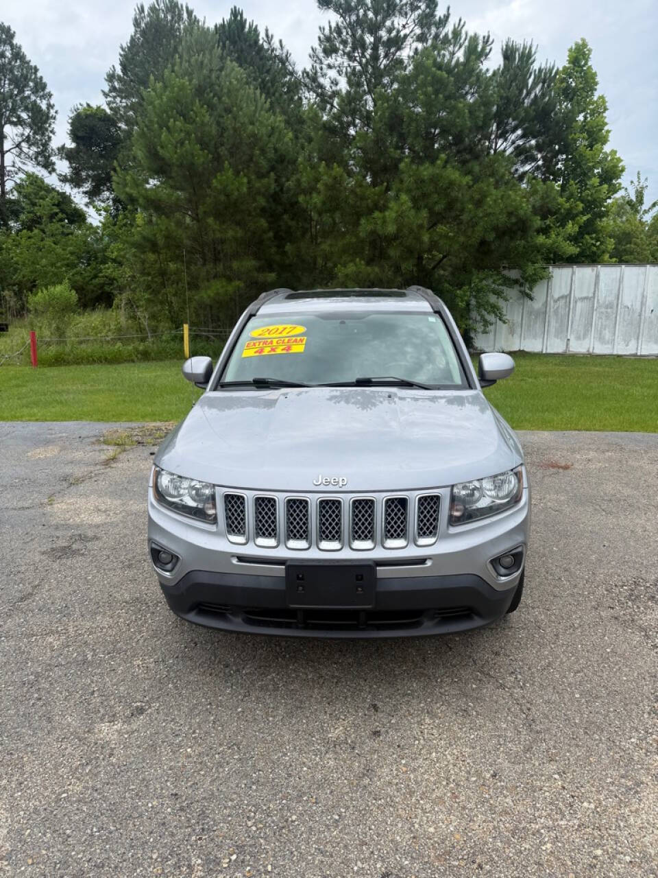 Silver 2017 Jeep Compass Latitude 4x4 Latitude 4dr SUV 2
