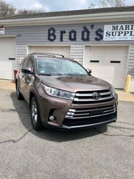 2017 Toyota Highlander for sale at Brads Auto Center Inc. in Swansea MA
