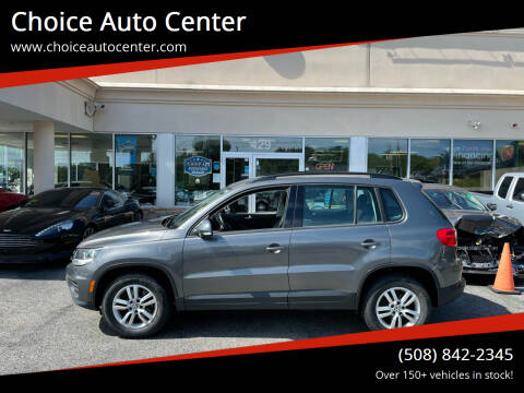 2016 Volkswagen Tiguan for sale at Choice Auto Center in Shrewsbury MA