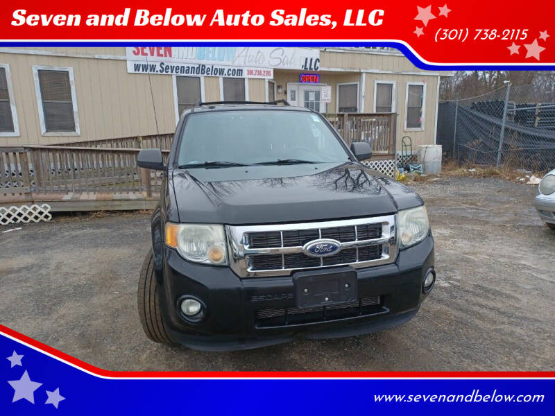 2010 Ford Escape for sale at Seven and Below Auto Sales, LLC in Rockville MD