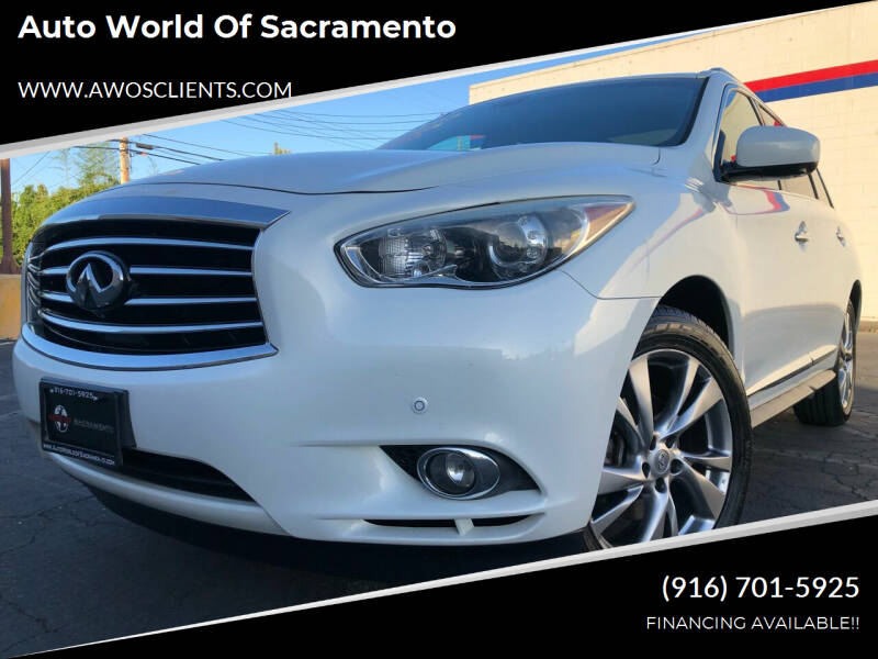 2013 Infiniti JX35 for sale at Auto World of Sacramento in Sacramento CA