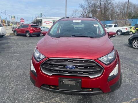 2018 Ford EcoSport for sale at M & J Auto Sales in Attleboro MA