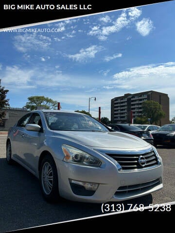 2013 Nissan Altima for sale at BIG MIKE AUTO SALES LLC in Lincoln Park MI