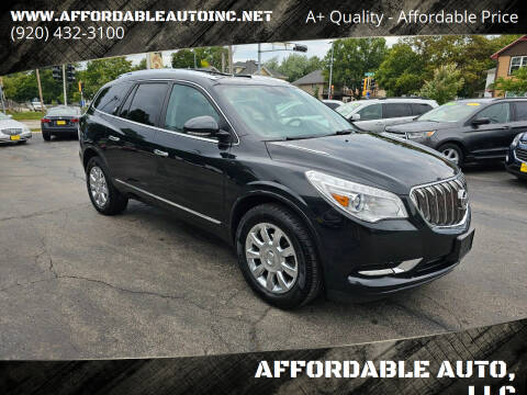 2015 Buick Enclave for sale at AFFORDABLE AUTO, LLC in Green Bay WI