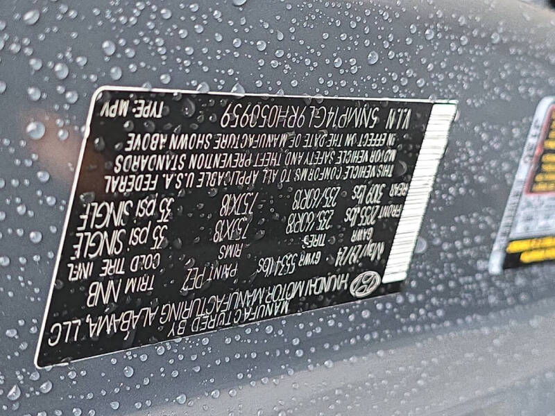 2024 Hyundai Santa Fe SE