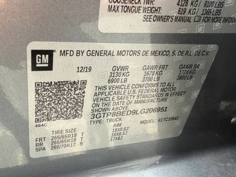 2020 GMC Sierra 1500