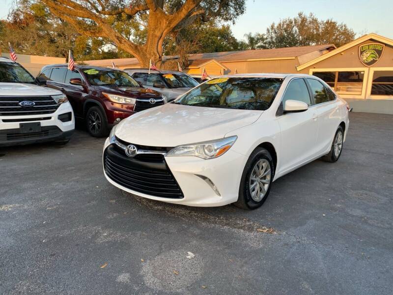 2015 Toyota Camry for sale at LION MOTORS in Orlando FL