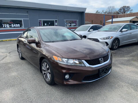 2013 Honda Accord for sale at City to City Auto Sales in Richmond VA