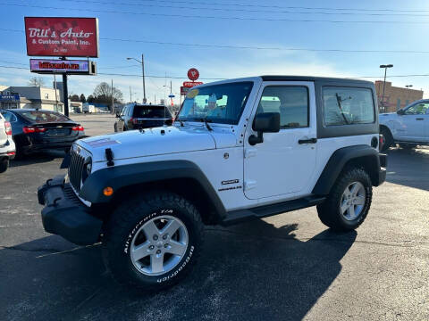 2017 Jeep Wrangler for sale at BILL'S AUTO SALES in Manitowoc WI