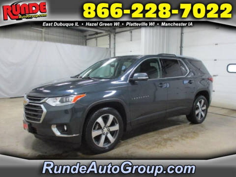 2018 Chevrolet Traverse for sale at Runde PreDriven in Hazel Green WI