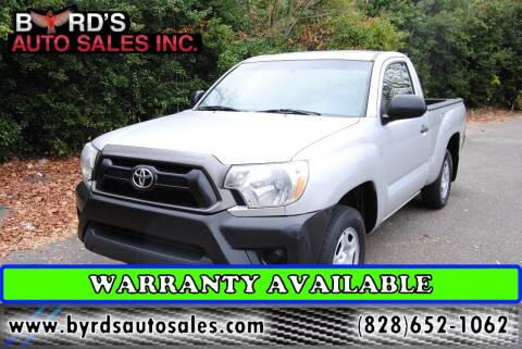 2013 Toyota Tacoma for sale at Byrds Auto Sales in Marion NC