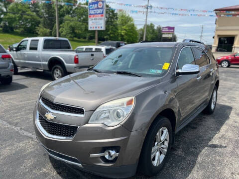 2012 Chevrolet Equinox for sale at Car Factory of Latrobe in Latrobe PA