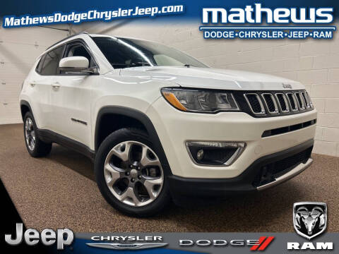 2021 Jeep Compass for sale at MATHEWS DODGE INC in Marion OH