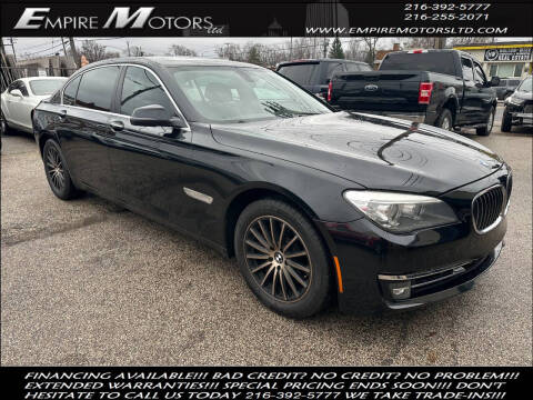 2014 BMW 7 Series for sale at Empire Motors LTD in Cleveland OH