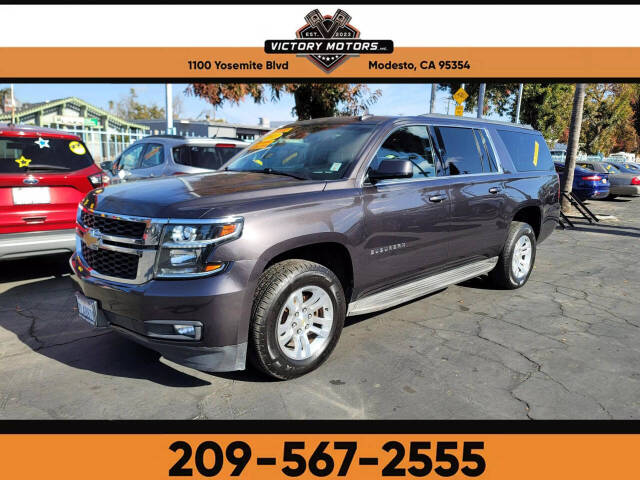 2015 Chevrolet Suburban for sale at Victory Motors Inc in Modesto, CA