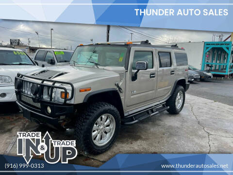 2003 HUMMER H2 for sale at Thunder Auto Sales in Sacramento CA