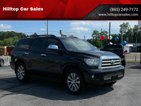 2014 Toyota Sequoia for sale at Hilltop Car Sales in Knoxville TN