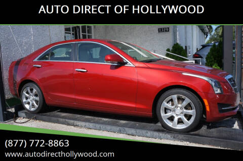 2015 Cadillac ATS for sale at AUTO DIRECT OF HOLLYWOOD in Hollywood FL