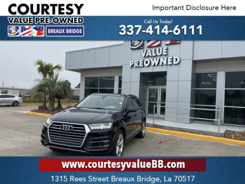 2019 Audi Q7 for sale at CourtesyValueBB.com in Breaux Bridge LA