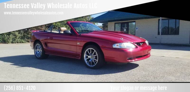1995 Ford Mustang for sale at Tennessee Valley Wholesale Autos LLC in Huntsville AL