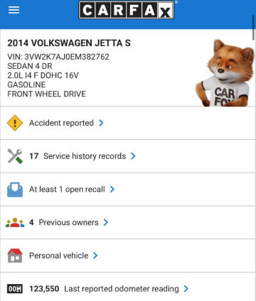 2014 Volkswagen Jetta S