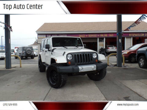 2010 Jeep Wrangler Unlimited for sale at Top Auto Center in Quakertown PA