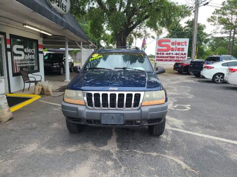 2001 Jeep Grand Cherokee for sale at Select Sales LLC in Little River SC