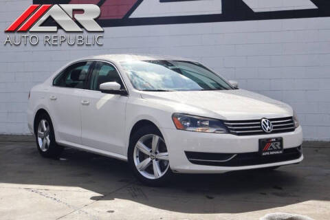 2015 Volkswagen Passat for sale at Auto Republic Fullerton in Fullerton CA