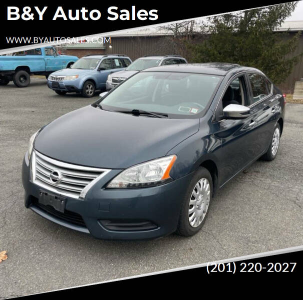 2013 Nissan Sentra for sale at B&Y Auto Sales in Hasbrouck Heights NJ