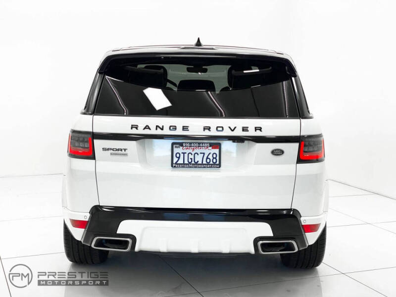 2018 Land Rover Range Rover Sport
