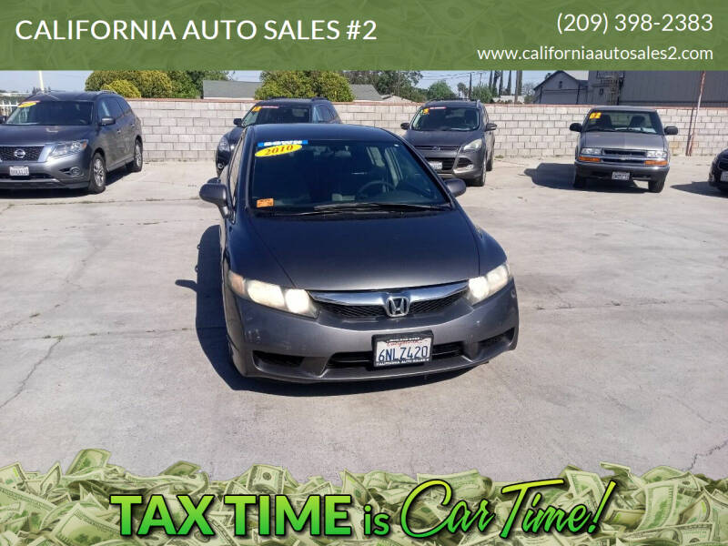 2010 Honda Civic for sale at CALIFORNIA AUTO SALES #2 in Livingston CA