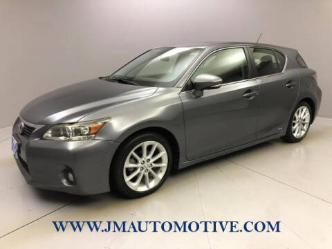 2013 Lexus CT 200h for sale at J & M Automotive in Naugatuck CT