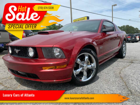 2005 Ford Mustang for sale at Luxury Cars of Atlanta in Snellville GA