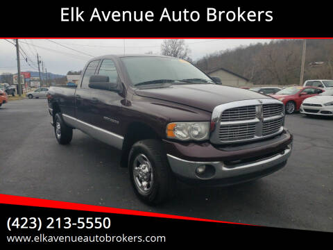 2005 Dodge Ram Pickup 2500 for sale at Elk Avenue Auto Brokers in Elizabethton TN