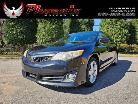 2012 Toyota Camry for sale at Phoenix Motors Inc in Raleigh NC