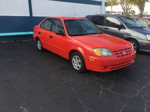 2005 Hyundai Accent for sale at CAR-RIGHT AUTO SALES INC in Naples FL