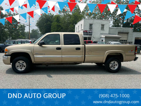 2005 GMC Sierra 2500HD for sale at DND AUTO GROUP in Belvidere NJ