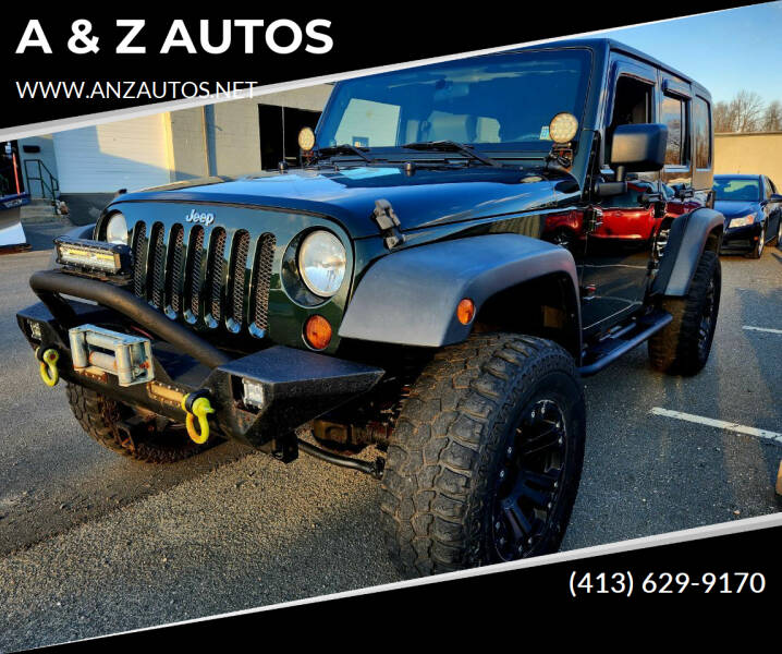 2010 Jeep Wrangler Unlimited for sale at A & Z AUTOS in Westfield MA