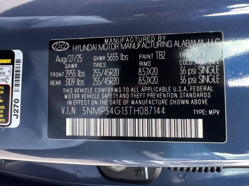 2026 Hyundai Santa Fe Hybrid Calligraphy