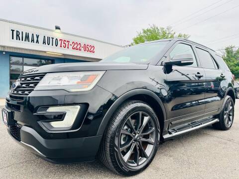 2017 Ford Explorer for sale at Trimax Auto Group in Norfolk VA