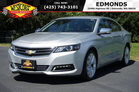 2018 Chevrolet Impala for sale at West Coast AutoWorks -Edmonds in Edmonds WA