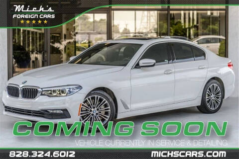 2017 BMW 5 Series for sale at Mich's Foreign Cars in Hickory NC